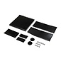 TLR / Team Losi LOS-1892 Wing Panel Set, Black: 22S Sprint