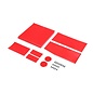 TLR / Team Losi LOS-1895 Wing Panel Set, Red: 22S Sprint