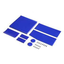 TLR / Team Losi LOS-2853 Wing Panel Set, Blue: 22S Sprint