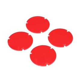 TLR / Team Losi LOS-2890 Wheel Cover Set, Red: 22S Sprint