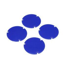 TLR / Team Losi LOS-2889 Wheel Cover Set, Blue: 22S Sprint