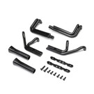 TLR / Team Losi LOS-1897 Header Set, Matte Black: 22S Sprint