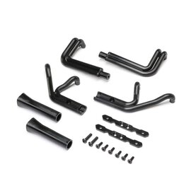 TLR / Team Losi LOS-1897 Header Set, Matte Black: 22S Sprint