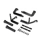 TLR / Team Losi LOS-1897 Header Set, Matte Black: 22S Sprint