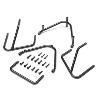 TLR / Team Losi LOS-1898 Bumper Set, Black: 22S Sprint