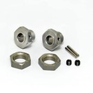 Hobao HB85146 17mm wheel hub set & anti-loose nut 2pcs