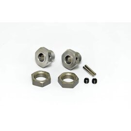 Hobao HB85146 17mm wheel hub set & anti-loose nut 2pcs