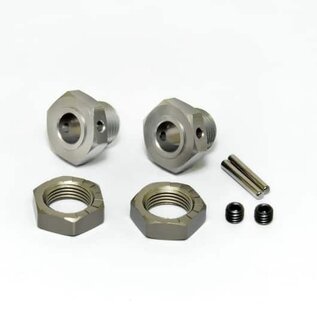 Hobao HB85146 17mm wheel hub set & anti-loose nut 2pcs