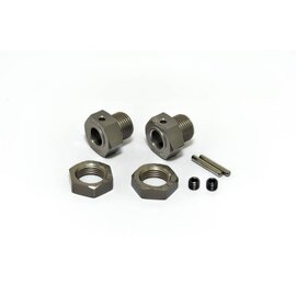 Hobao HB85147 17mm wheel hex hob set (+2mm)