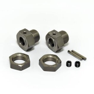 Hobao HB85147 17mm wheel hex hob set (+2mm)