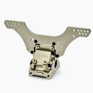Hobao OP-0173 VTE2 V2 aluminum rear shock tower for aluminum gearbox