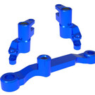 Traxxas TRA10743-BLUE  Aluminum Steering Bellcranks for Mini Maxx (1)