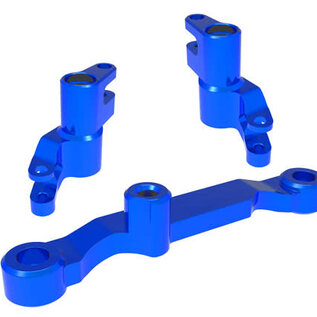 Traxxas TRA10743-BLUE  Aluminum Steering Bellcranks for Mini Maxx (1)