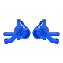 Traxxas TRA10734-BLUE  Steering Block L&R Aluminum Blue for Mini Maxx
