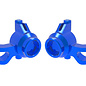 Traxxas TRA10734-BLUE  Steering Block L&R Aluminum Blue for Mini Maxx