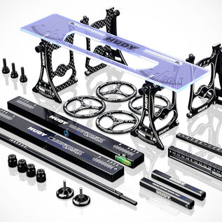 Hudy HUD109351  Hudy Set-up Station & Set-up Tools + Carrying Bag for 1/10 Touring Cars