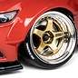 DS Racing DSC-DEN-1B DS Racing Drift Element Scale Lug Nuts (Black) (24) (Short)