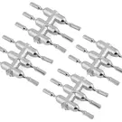 DS Racing DSC-DEN-2C DS Racing Drift Element Scale Lug Nuts (Chrome) (24) (Long)