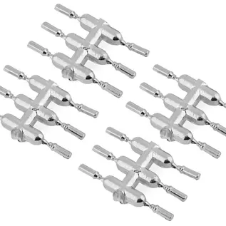 DS Racing DSC-DEN-2C DS Racing Drift Element Scale Lug Nuts (Chrome) (24) (Long)