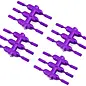 DS Racing DSC-DEN-2PUA DS Racing Drift Element Scale Lug Nuts (Purple) (24) (Long)