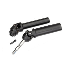 Traxxas TRA6852A  Rear Extreme X-HD (1) L/R Driveshaft Assembly: Hoss Rustler Slash Stampede 4x4
