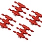 DS Racing DSC-DEN-1RA DS Racing Drift Element Scale Lug Nuts (Red) (24) (Short)