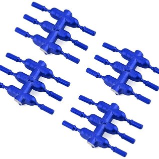 DS Racing Copy of DSC-DEN-1RA DS Racing Drift Element Scale Lug Nuts (Red) (24) (Short)