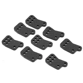 Team Associated ASC81649  Team Associated RC8B4/RC8B4e Factory Team Carbon Fiber Rear Hub Tower Set