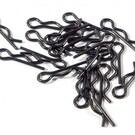 HPI HPI75106  Body Clips (6mm/Black/20pcs)