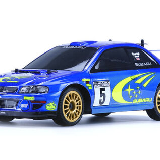 Carisma CIS91768 GT24 2.0 1/24 Scale Micro 4WD Brushless RTR, Subaru Impreza WRC 1999