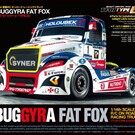 Tamiya TAM58661  Buggyra Fat Fox On Road Racing Truck Kit, TT-01 Type E Chassis
