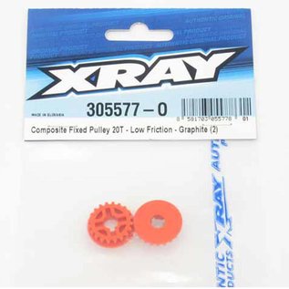 Xray XRA305577-O low-friction fixed 20-tooth pulley for T4 305577O