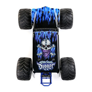 TLR / Team Losi LOS04028T2  Blue 1/8 LMT 2.0 Son-Uva Digger 4X4 Solid Axle Brushless Monster Truck RTR