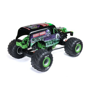 TLR / Team Losi LOS04028T1  Green 1/8 LMT 2.0 Grave Digger 4X4 Solid Axle Brushless Monster Truck RTR