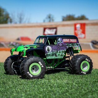 TLR / Team Losi LOS04028T1  Green 1/8 LMT 2.0 Grave Digger 4X4 Solid Axle Brushless Monster Truck RTR