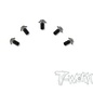 T-Works TSS-2508U-5  Tworks 2.5mm x 8mm Titanium Hex Socket UFO Head (5pcs)