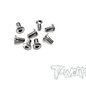 T-Works TSS-306LP 3mm x 6mm 64 Titanium Hex. Socket Head Low Profile Half Thread Screws（8pcs.）