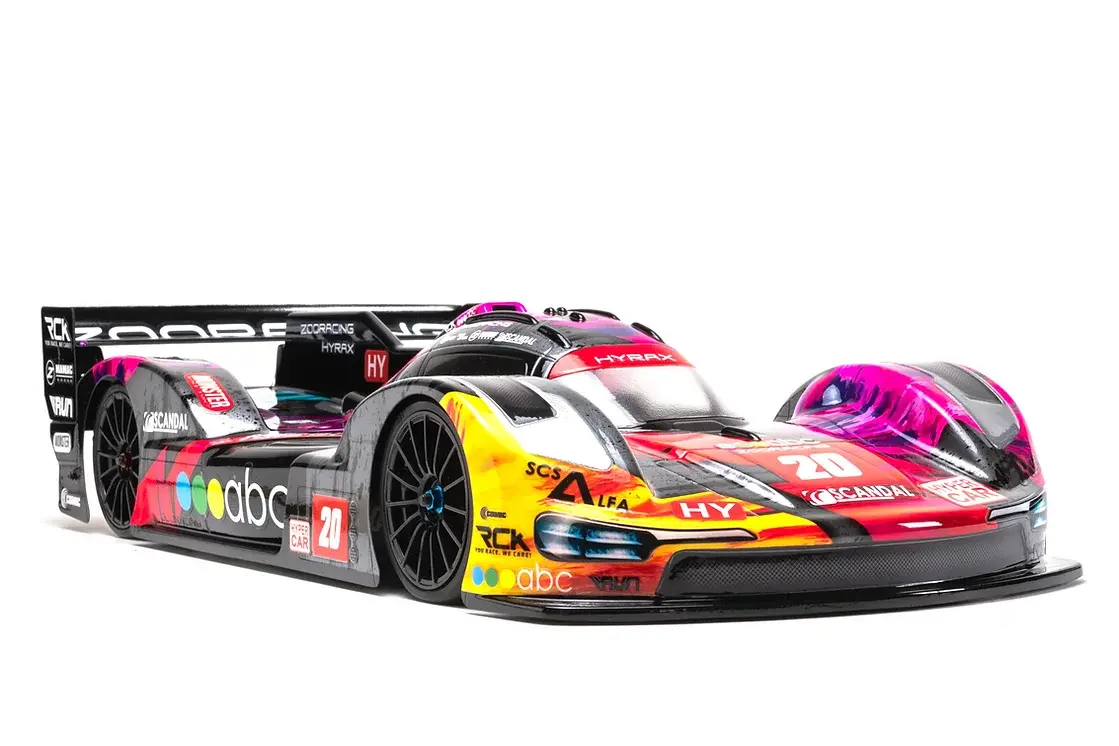 ZR-0015-04 Wolverine MAX .04mm light 190mm Touring Car Clear Body