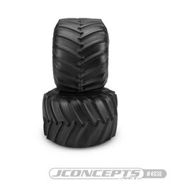 J Concepts JCO4038-01 Firestorm Racer - Monster Truck Tire (Blue)