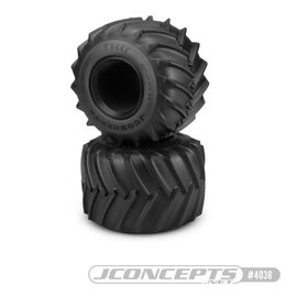 J Concepts JCO4038-05 Firestorm Racer - Monster Truck Tire (Gold)