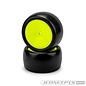 J Concepts JCO4118-2221  Green Smoothie 3 2.2"   1/10Th Buggy Rear Pre-Mounted on 3348Y(2)