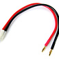 Common Sense RC BP2TMYM  Tamiya Charging Adapter with Banana Plugs