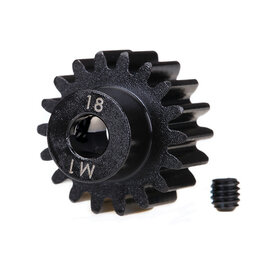 Traxxas TRA6491R 18-T pinion (1.0 Metric Pitch)(5 mm Shaft)