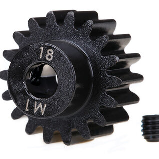 Traxxas TRA6491R 18-T pinion (1.0 Metric Pitch)(5 mm Shaft)
