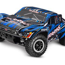 Traxxas TRA68386-4 BLUE Slash VXL 1/10 RTR 4x4 Brushless Short Course Truck