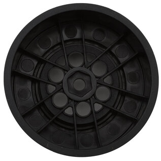 Proline Racing PRO283413 1/16 Showtime+ Rear 8mm Hex Wheels Black/Silver (2): Losi Mini Drag