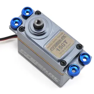 Protek RC PTK-3041  ProTek RC Aluminum Servo Mount Grommet (Blue) (4)