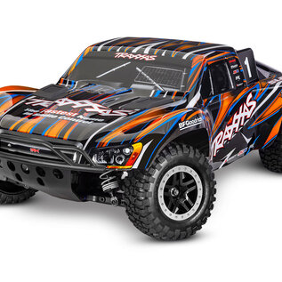 Traxxas TRA68386-4-ORNG Orange Slash VXL 1/10 RTR 4x4 Brushless Short Course Truck