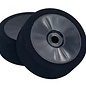 BSR BSRC8018-B-LP 1/8 Double Pink Low Profile Mounted GT Foam Tire On Black Dish Wheels (2)