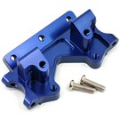 STRC SPTST2530B  Blue Aluminum Front Bulkhead Traxxas 2wd